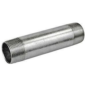 3/4X5Gal - Conduit nipple is 3/4 dia. x 5 inch L. Nipple is rigid hot dipped galvanized.
